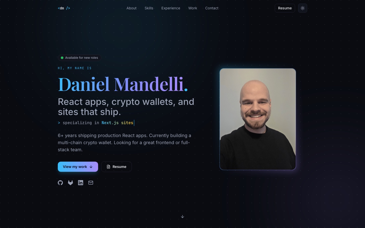 Danny Mandelli — founder of WebWise Technology